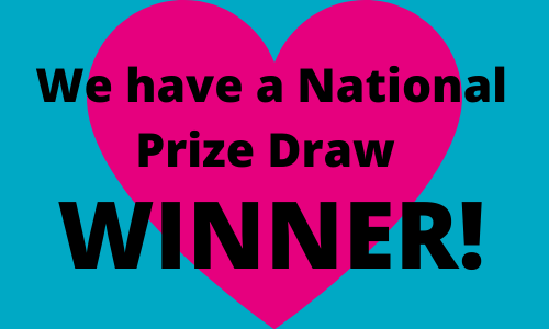 We have a national prize draw winner